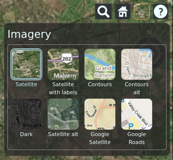 Imagery Dialog Box