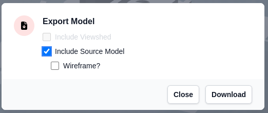 Export Modal