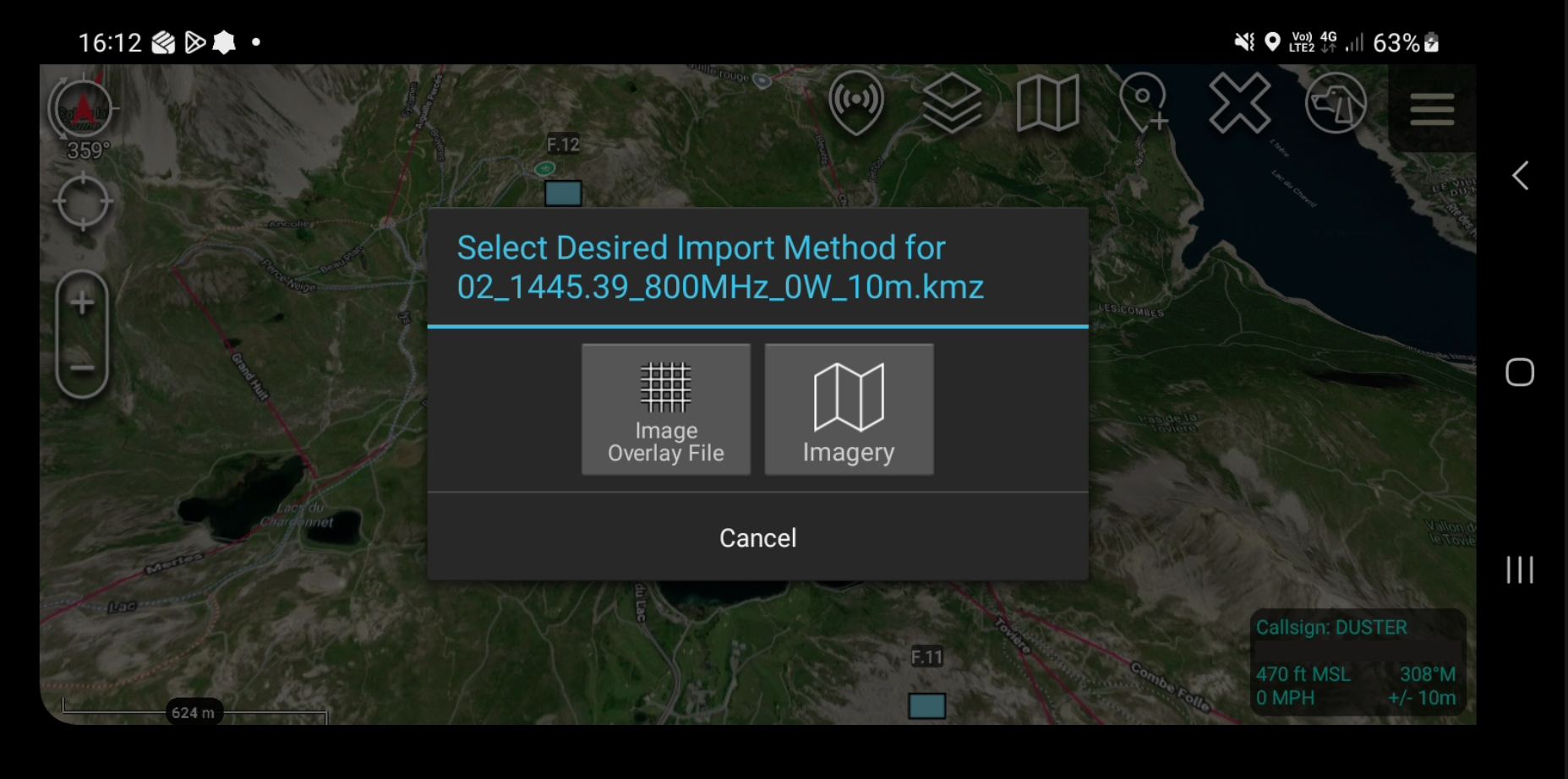 ATAK file image overlay