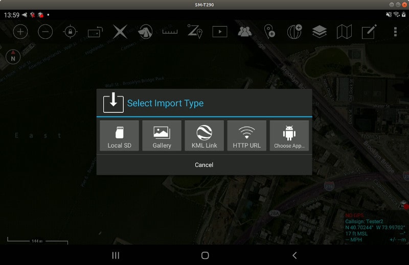 Import ATAK