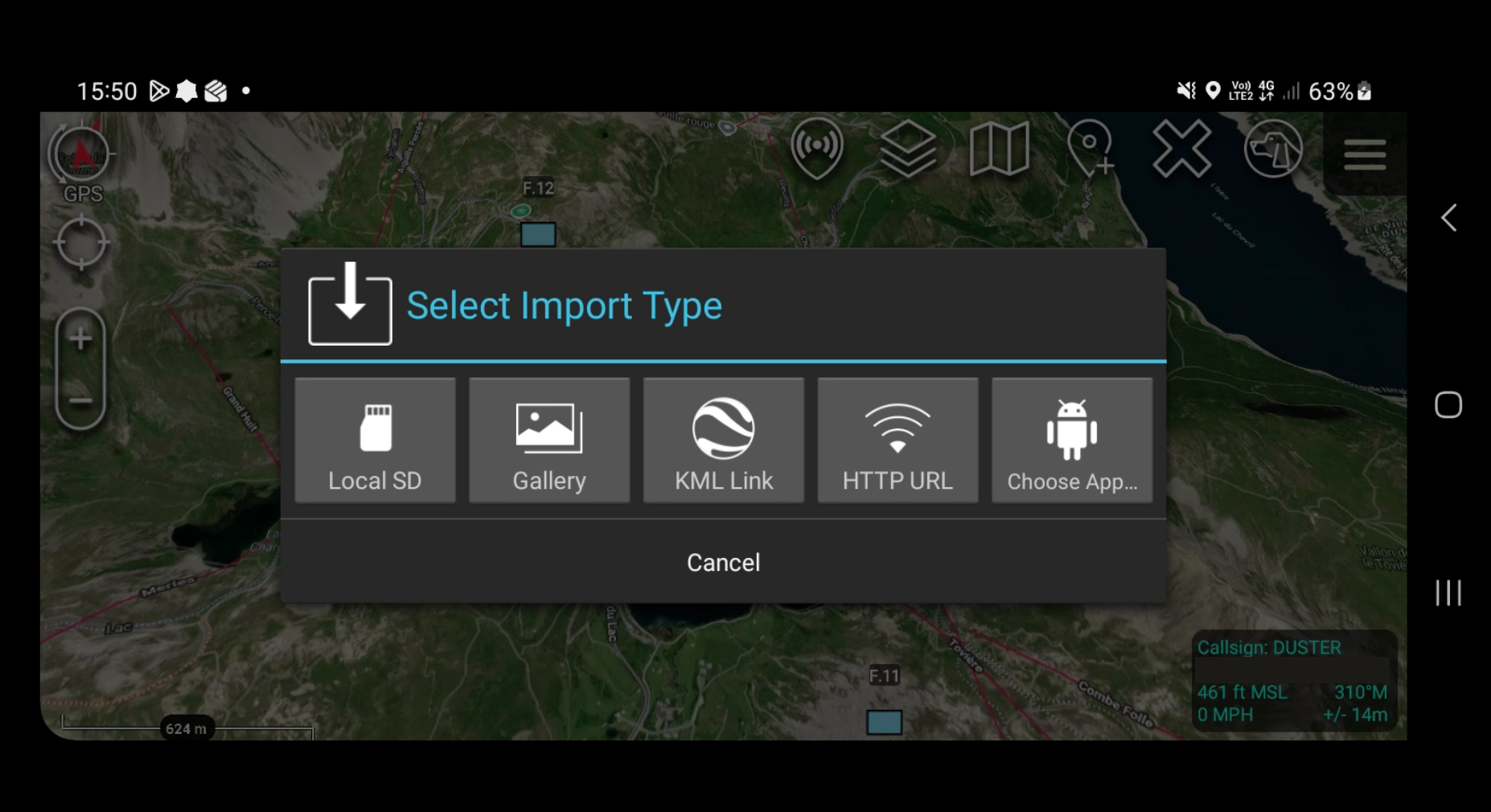 ATAK file import