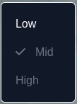 Low Mid High