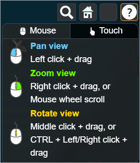 Navigation Instructions for Mouse