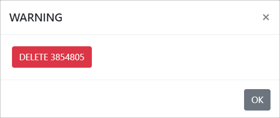 My Archive Delete Warning