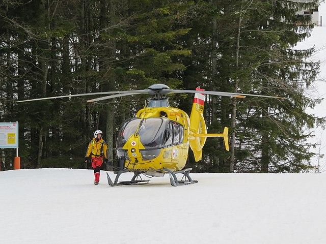 Rescue helicopter